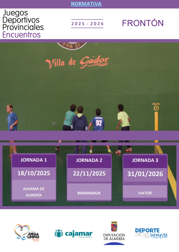 Encuentros Educativos de Frontón. Benahadux 22-11-25